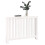 Berkfield Radiator Cover White 108.5x19x84 cm Solid Wood Pine 4