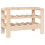 Berkfield Wine Rack 61.5x30x42 cm Solid Wood Pine 2