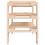 Berkfield Wine Rack 61.5x30x42 cm Solid Wood Pine 5