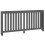 Berkfield Radiator Cover Grey 169x19x84 cm Solid Wood Pine 2