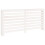 Berkfield Radiator Cover White 169x19x84 cm Solid Wood Pine 2