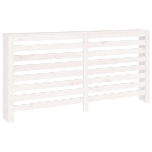 Berkfield Radiator Cover White 169x19x84 cm Solid Wood Pine 1