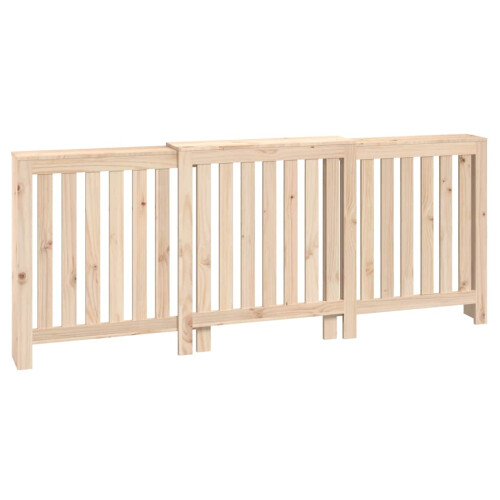 Berkfield Radiator Cover 210x21x85 cm Solid Wood Pine 1