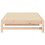 Berkfield Pull-out Day Bed without Mattress 2x(80x200) cm Solid Wood Pine 9