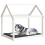 Berkfield Dog Bed White 111x80x100 cm Solid Wood Pine 4