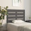 Berkfield Headboard Grey 100x3x80 cm Solid Wood Pine 3
