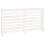 Berkfield Radiator Cover White 153x19x84 cm Solid Wood Pine 2