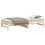 Berkfield Pull-out Day Bed without Mattress 2x(90x200) cm Solid Wood Pine 6