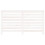Berkfield Radiator Cover White 153x19x84 cm Solid Wood Pine 5