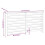 Berkfield Radiator Cover White 153x19x84 cm Solid Wood Pine 8