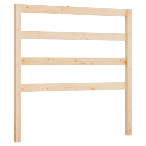 Berkfield Bed Headboard 95x4x100 cm Solid Wood Pine 1
