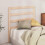 Berkfield Bed Headboard 95x4x100 cm Solid Wood Pine 3
