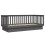 Berkfield Day Bed without Mattress Grey 80x200 cm Solid Wood Pine 7