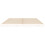 Berkfield Bed Frame without Mattress White 135x190 cm Double  Solid Wood Pine 5