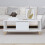 Berkfield Coffee Table White 90x50x36,5 cm Engineered Wood 3