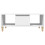 Berkfield Coffee Table White 90x50x36,5 cm Engineered Wood 7