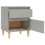 Berkfield Bedside Cabinets 2 pcs Concrete Grey 40x35x50 cm 8