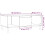 Berkfield Coffee Table White 90x50x36,5 cm Engineered Wood 10