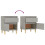 Berkfield Bedside Cabinets 2 pcs Concrete Grey 40x35x50 cm 9