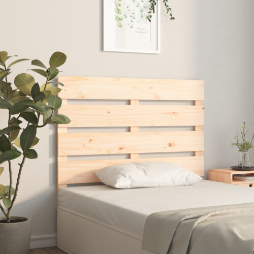 Berkfield Headboard 90x3x80 cm Solid Wood Pine 2