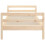 Berkfield Bed Frame without Mattress 90x190 cm Single Solid Wood Pine 5