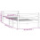 Berkfield Bed Frame without Mattress 90x190 cm Single Solid Wood Pine 8
