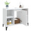 Berkfield Sink Cabinet White 80x33x60 cm Engineered Wood 5