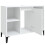 Berkfield Sink Cabinet White 80x33x60 cm Engineered Wood 7