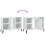 Berkfield Sink Cabinet White 80x33x60 cm Engineered Wood 9