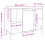 Berkfield Sink Cabinet White 80x33x60 cm Engineered Wood 11