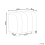Beliani Pouffe IDYLLWILD Boucle Beige 3