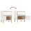 Berkfield Bedside Cabinets 2 pcs White 40x35x50 cm 9