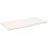 Berkfield Desk Top White 110x55x2.5 cm Solid Wood Pine 2
