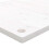 Berkfield Desk Top White 110x55x2.5 cm Solid Wood Pine 6
