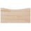 Berkfield Desk Top White 110x55x2.5 cm Solid Wood Pine 4