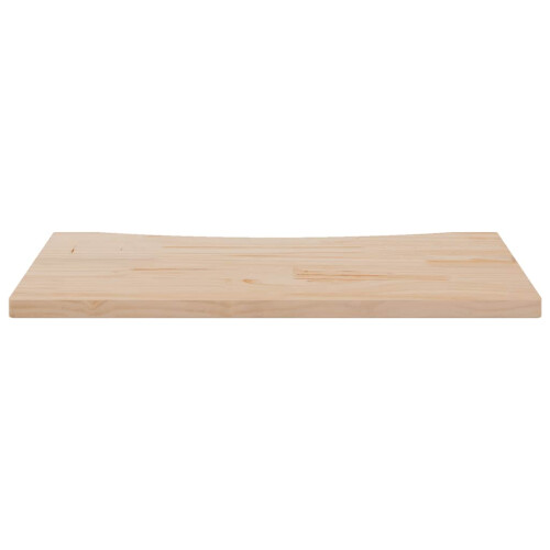 Berkfield Desk Top 80x40x2.5 cm Solid Wood Pine 2