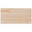 Berkfield Desk Top White 110x60x2.5 cm Solid Wood Pine 4