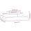 Berkfield Planter 83x83x27 cm Solid Wood Pine 6