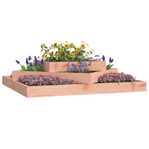Berkfield Planter 112x112x27 cm Solid Wood Douglas 2