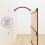 Berkfield Wall Headboard Black 146.5x3x110 cm Solid Wood Pine 6