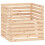 Berkfield Composter 80x80x78 cm Solid Wood Pine 2