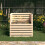 Berkfield Composter 80x80x78 cm Solid Wood Pine 3