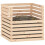 Berkfield Composter 80x80x78 cm Solid Wood Pine 4
