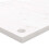 Berkfield Desk Top White 100x60x2.5 cm Solid Wood Pine 6