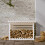 Berkfield Firewood Rack White 108x73x79 cm Solid Wood Pine 3