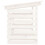 Berkfield Firewood Rack White 108x73x79 cm Solid Wood Pine 6