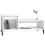 Berkfield Coffee Table White 100x50x45 cm Engineered Wood 4