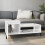 Berkfield Coffee Table High Gloss White 100x50x45 cm Engineered Wood 3