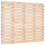 Berkfield Wall Headboard 96x3x91.5 cm Solid Wood Pine 2