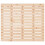 Berkfield Wall Headboard 96x3x91.5 cm Solid Wood Pine 4